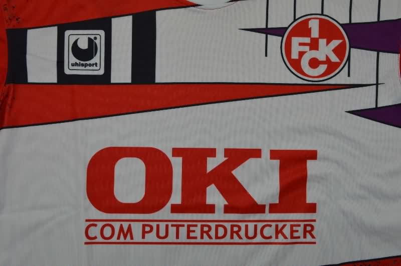 Thailand Quality(AAA) 1991/92 Kaiserslautern Home Retro Soccer Jersey