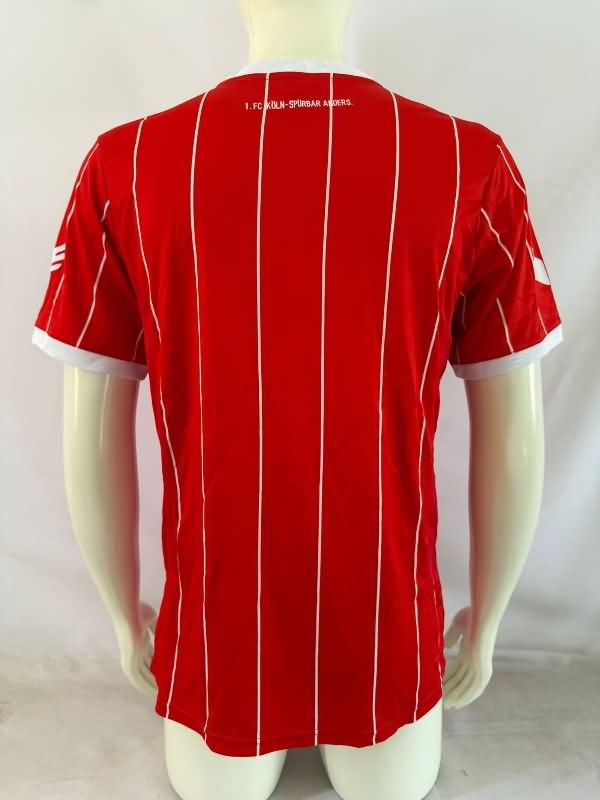 Thailand Quality(AAA) 2017/18 Koln Away Retro Soccer Jersey