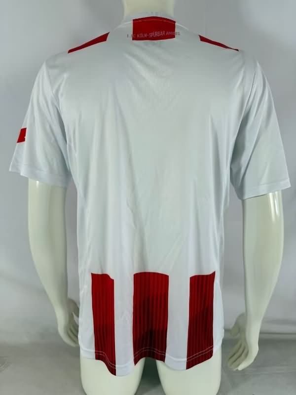 Thailand Quality(AAA) 2017/18 Koln Home Retro Soccer Jersey