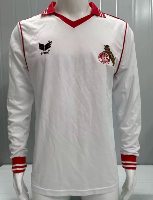 Thailand Quality(AAA) 1978/79 Koln Home Retro Long Sleeve Soccer Jersey Thailand Quality(AAA) 1978/79 Koln Home Retro Long Sleeve Soccer Jersey