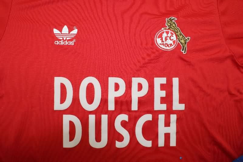 Thailand Quality(AAA) 1984/85 Koln Away Retro Soccer Jersey