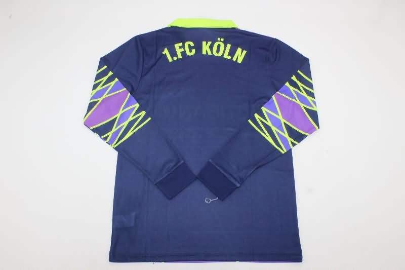 Thailand Quality(AAA) 1991/92 Koln Goalkeeper Retro Long Sleeve Soccer Jersey