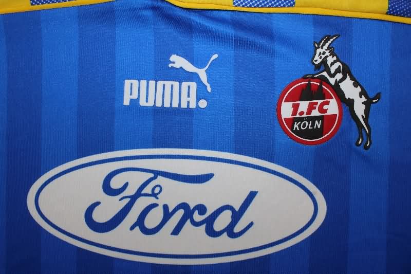 Thailand Quality(AAA) 1995/96 Koln Away Retro Soccer Jersey