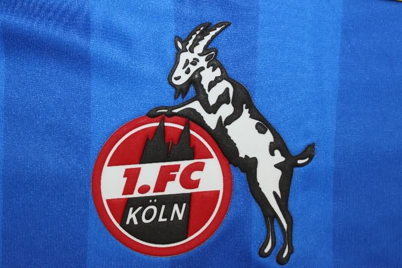 Thailand Quality(AAA) 1995/96 Koln Away Retro Soccer Jersey