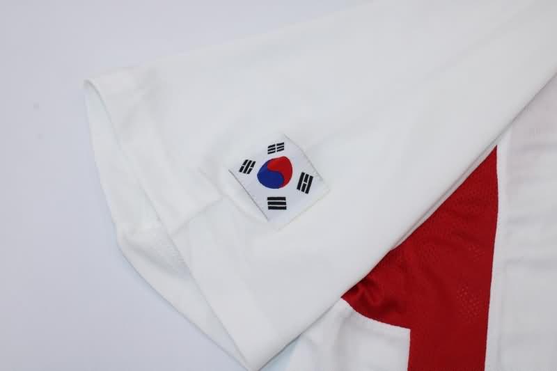 Thailand Quality(AAA) 2002 Korea Away Retro Soccer Jersey