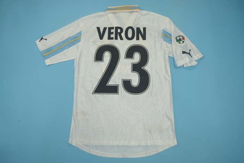 Thailand Quality(AAA) 2000/01 Lazio Away Retro Soccer Jersey