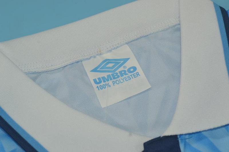 Thailand Quality(AAA) 1991/92 Lazio Home Retro Soccer Jersey