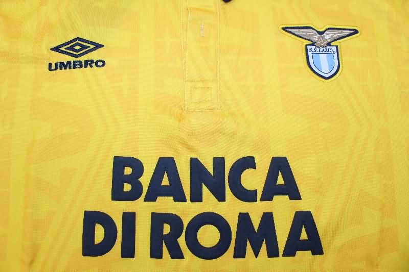 Thailand Quality(AAA) 1992/94 Lazio Away Retro Soccer Jersey