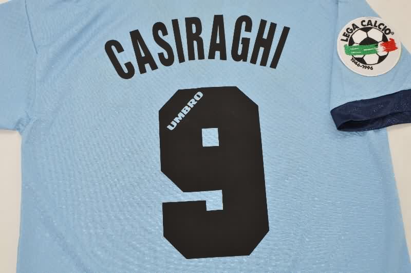 Thailand Quality(AAA) 1996/97 Lazio Home Retro Soccer Jersey