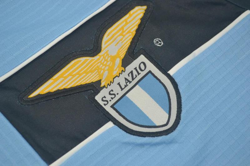 Thailand Quality(AAA) 1998/00 Lazio Home Retro Soccer Jersey