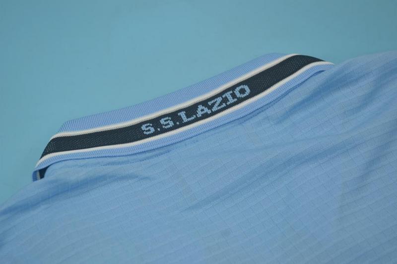 Thailand Quality(AAA) 1998/00 Lazio Home Retro Soccer Jersey