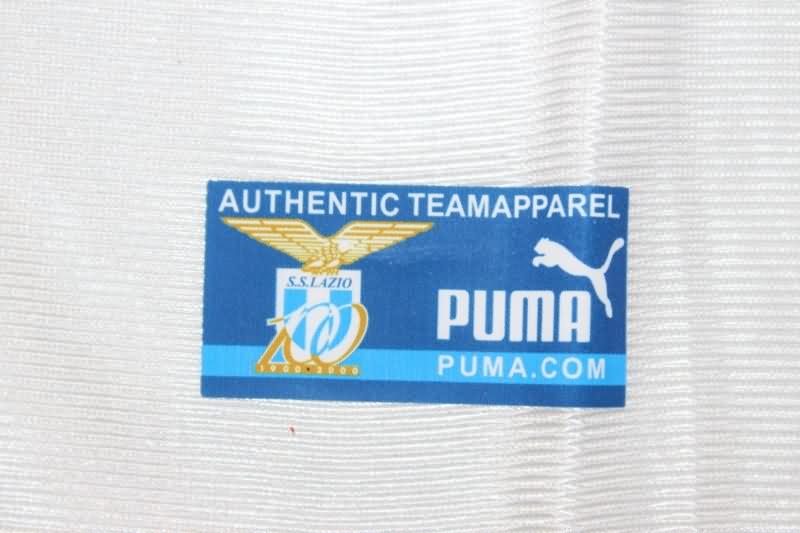 Thailand Quality(AAA) 1999/00 Lazio Away Retro Soccer Jersey