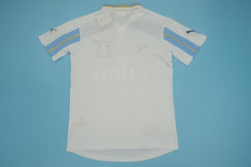 Thailand Quality(AAA) 1999/00 Lazio Away Retro Soccer Jersey