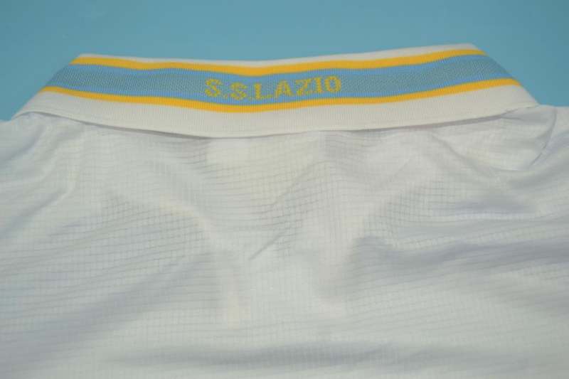 Thailand Quality(AAA) 1999/00 Lazio Away Retro Soccer Jersey(L/S)