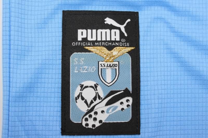 Thailand Quality(AAA) 1999/00 Lazio Home Long Sleeve Retro Soccer Jersey