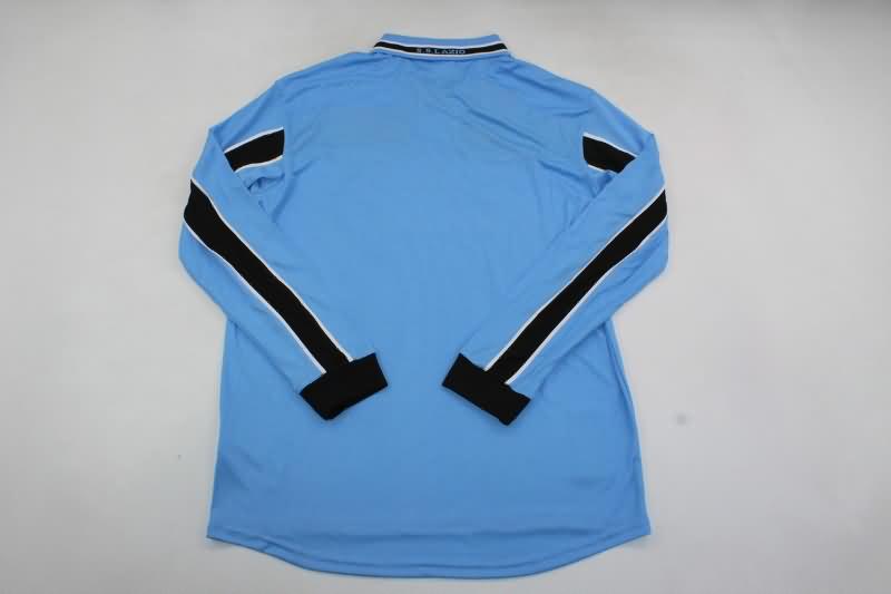 Thailand Quality(AAA) 1999/00 Lazio Home Long Sleeve Retro Soccer Jersey