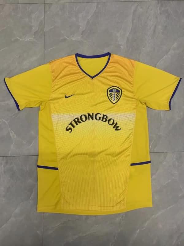 Thailand Quality(AAA) 2002/03 Leeds United Third Retro Soccer Jersey