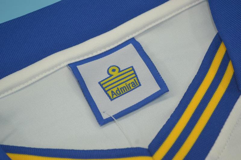 Thailand Quality(AAA) 1976/77 Leeds United Home Retro Soccer Jersey