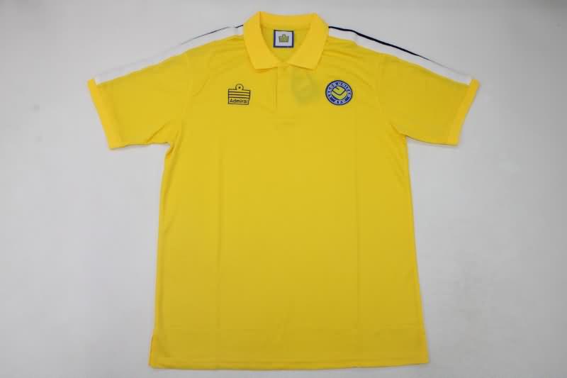 Thailand Quality(AAA) 1977/78 Leeds United Away Retro Soccer Jersey