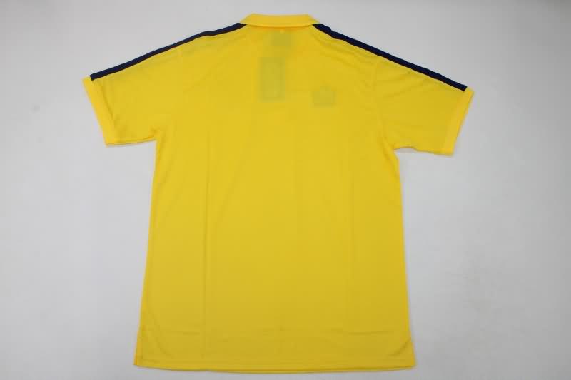 Thailand Quality(AAA) 1977/78 Leeds United Away Retro Soccer Jersey