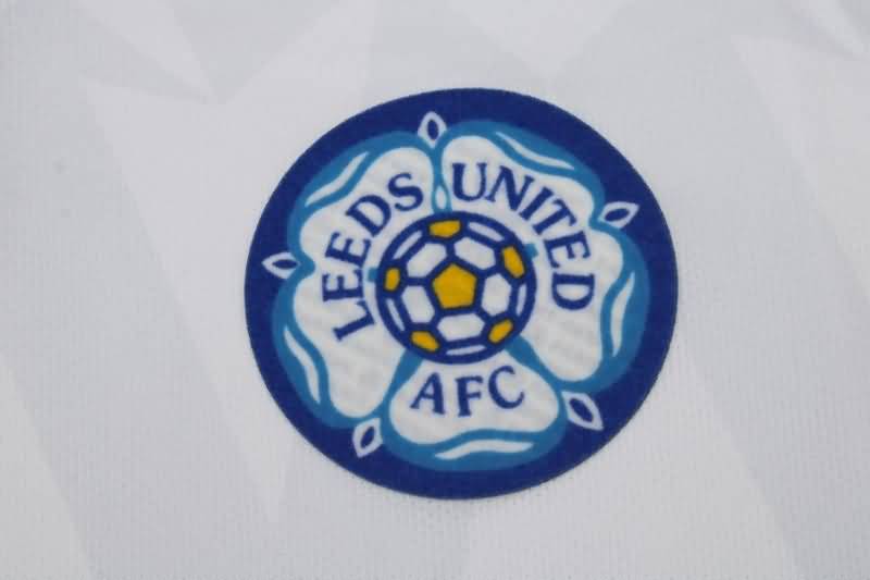 Thailand Quality(AAA) 1991/92 Leeds United Home Retro Soccer Jersey