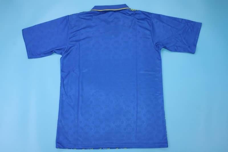 Thailand Quality(AAA) 1992/93 Leeds United Away Retro Soccer Jersey