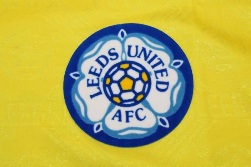 Thailand Quality(AAA) 1992/93 Leeds United Third Retro Soccer Jersey