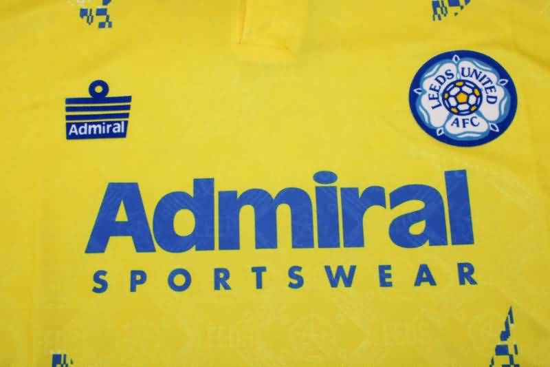 Thailand Quality(AAA) 1992/93 Leeds United Third Retro Soccer Jersey