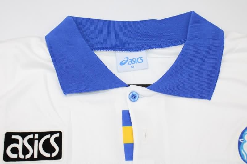 Thailand Quality(AAA) 1993/95 Leeds United Home Retro Soccer Jersey