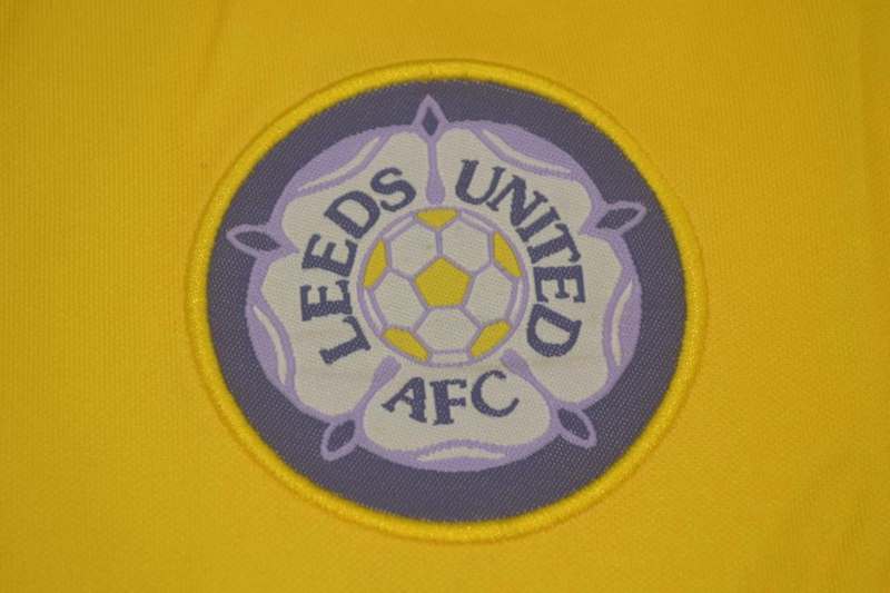 Thailand Quality(AAA) 1997/99 Leeds United Away Retro Soccer Jersey