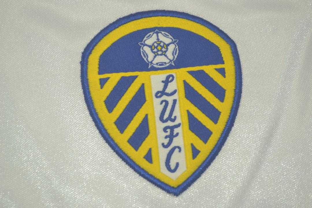 Thailand Quality(AAA) 1998/00 Leeds United Home Retro Soccer Jersey