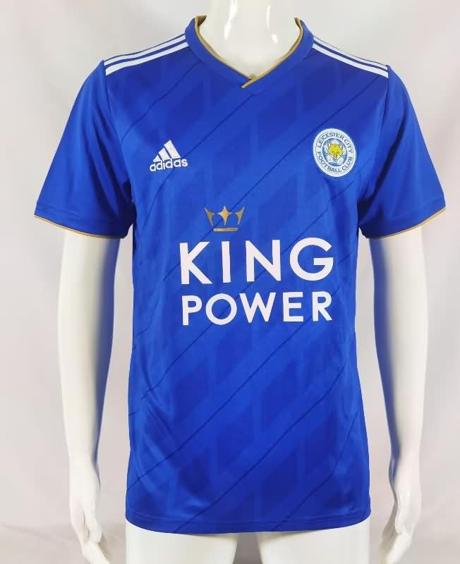 Thailand Quality(AAA) 2018/19 Leicester City Home Retro Soccer Jersey