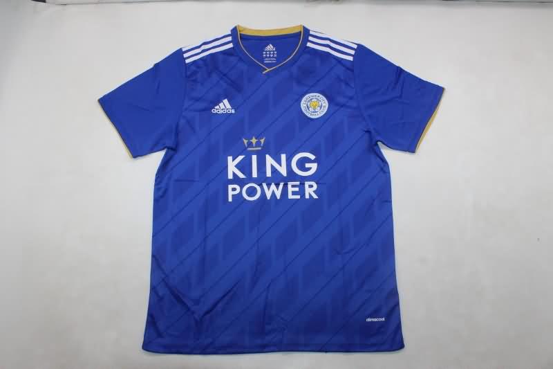 Thailand Quality(AAA) 2018/19 Leicester City Home Retro Soccer Jersey