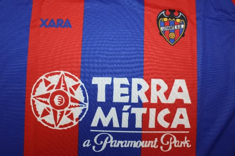 Thailand Quality(AAA) 2003/04 Levante Home Retro Soccer Jersey