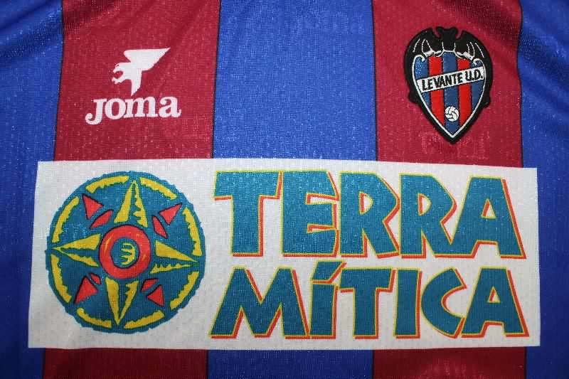 Thailand Quality(AAA) 1999/00 Levante Home Retro Soccer Jersey