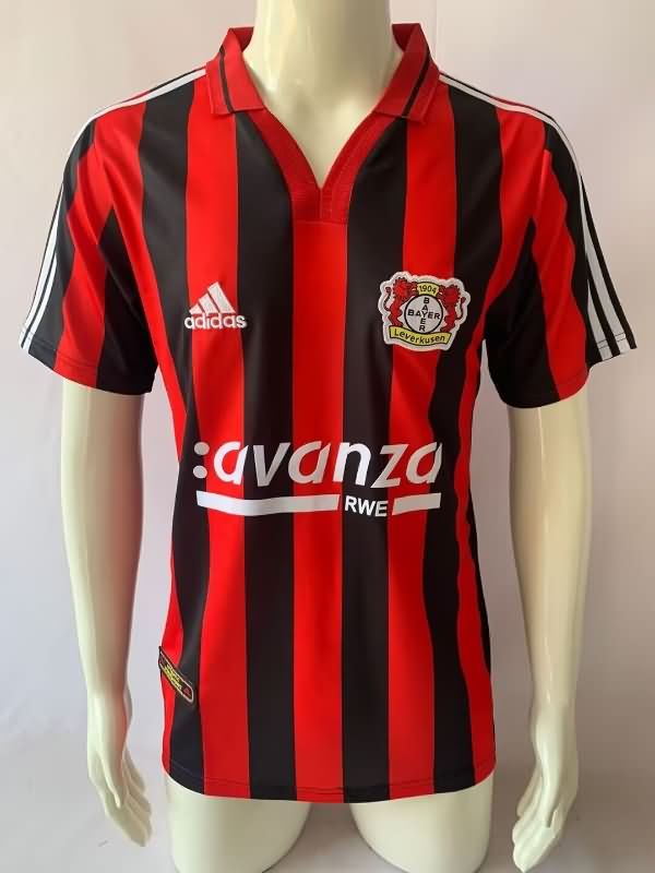 Thailand Quality(AAA) 2000/01 Leverkusen Home Retro Soccer Jersey