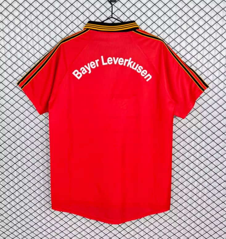 Thailand Quality(AAA) 1999/00 Leverkusen Home Retro Soccer Jersey