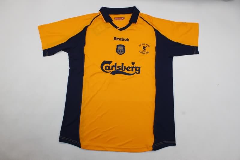 Thailand Quality(AAA) 2000/01 Liverpool FA Final Retro Soccer Jersey