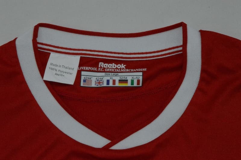 Thailand Quality(AAA) 2002/04 Liverpool Home Retro Soccer Jersey