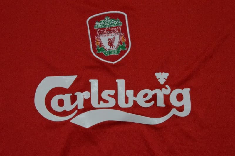 Thailand Quality(AAA) 2002/04 Liverpool Home Retro Soccer Jersey
