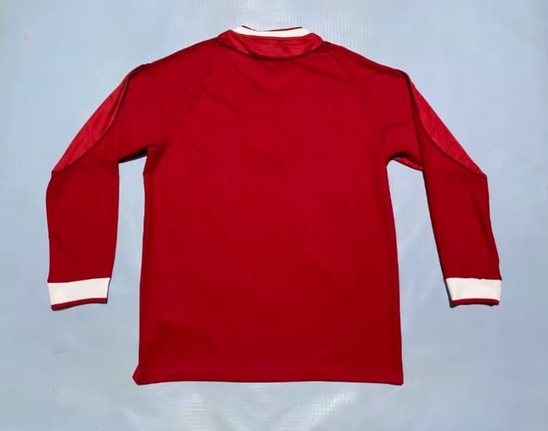 Thailand Quality(AAA) 2002/04 Liverpool Home Long Sleeve Retro Soccer Jersey