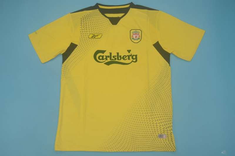 Thailand Quality(AAA) 2004/05 Liverpool Away Retro Soccer Jersey