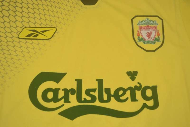 Thailand Quality(AAA) 2004/05 Liverpool Away Retro Soccer Jersey