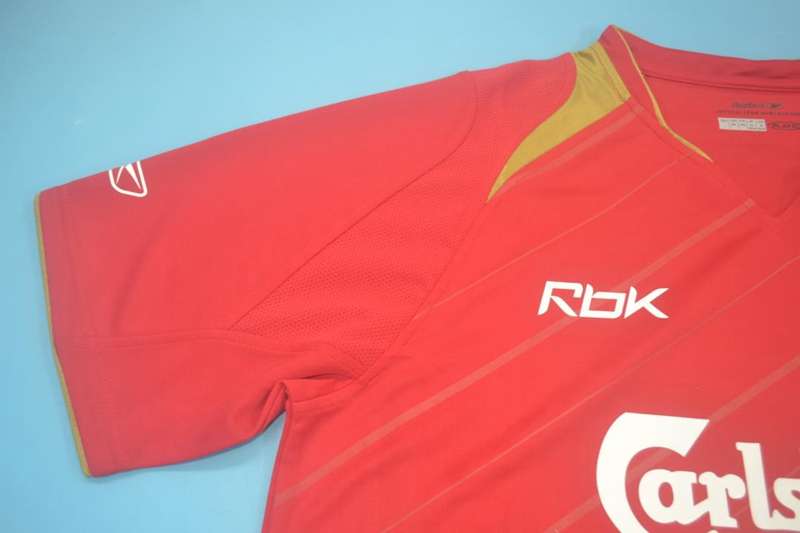 Thailand Quality(AAA) 2005/06 Liverpool Home Retro Soccer Jersey