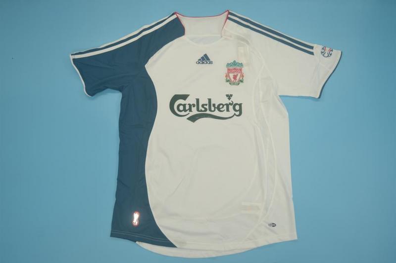 Thailand Quality(AAA) 2006/07 Liverpool Away Retro Soccer Jersey