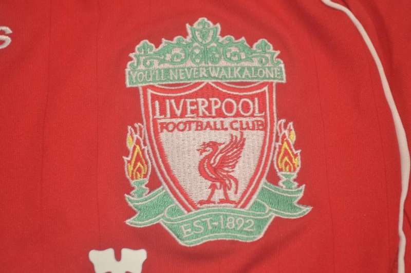 Thailand Quality(AAA) 2006/08 Liverpool Home Retro Soccer Jersey