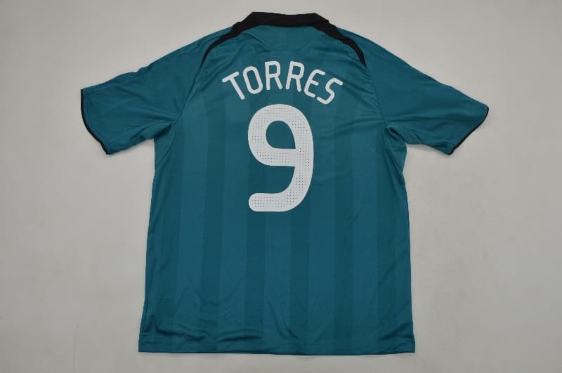 Thailand Quality(AAA) 2008/09 Liverpool Away Retro Soccer Jersey