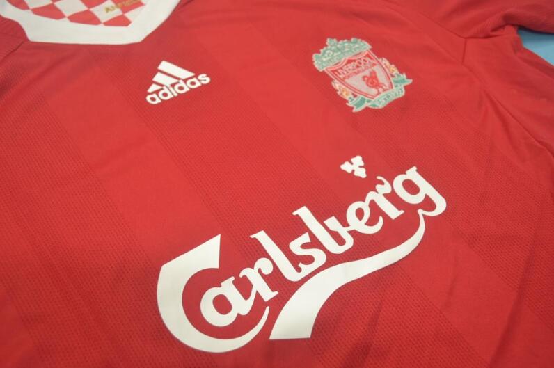 Thailand Quality(AAA) 2008/10 Liverpool Home Retro Soccer Jersey