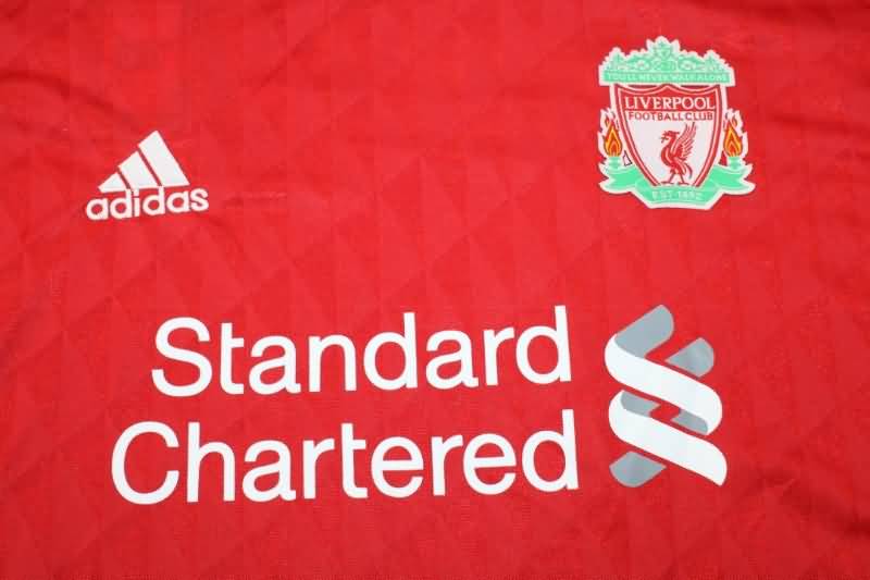 Thailand Quality(AAA) 2010/12 Liverpool Home Long Sleeve Retro Soccer Jersey