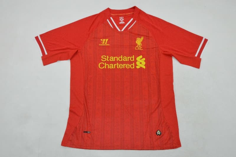 Thailand Quality(AAA) 2013/14 Liverpool Home Retro Soccer Jersey